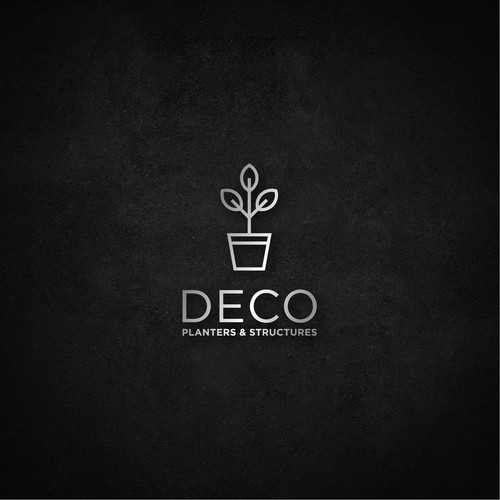 Deco Logo Design by KHAN GRAPHICS ™