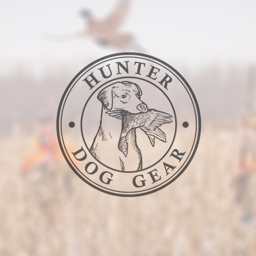 Duck hunting logo with the title 'Logo Illustration'