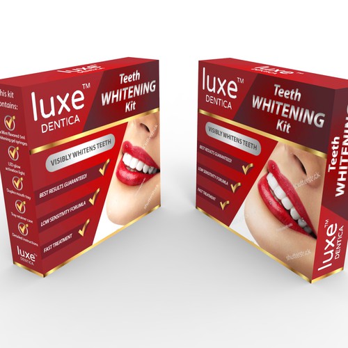 Teeth whitening packaging Design by MZ.Studio