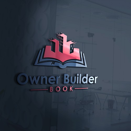 The New Owner Builder Book Logo Design by Creator Hub