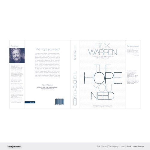 Design Rick Warren's New Book Cover Diseño de Matiky