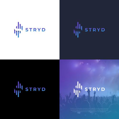 Modern Entertainment Company Software Logo Design by dKOI designs