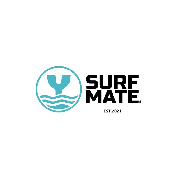 Design by awugraphico titled "Bold logo for Surf Mate."