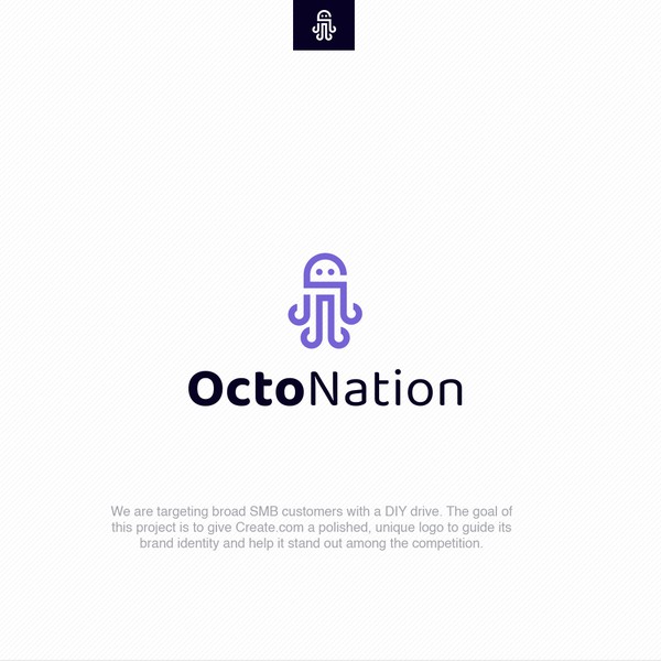 Design a logo for "OctoNation"