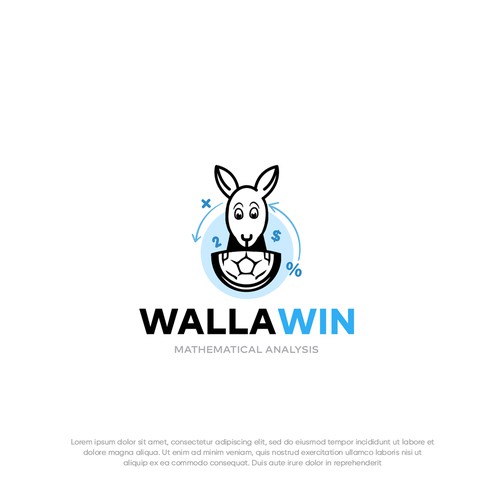 crea un logo per WallaWin Design by Hamid Saddique