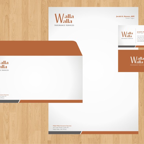 Design di Walla Walla Insurance Services needs a new stationery di malih
