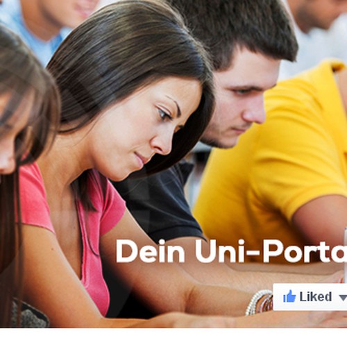 Awesome Facebook Cover for Student Platform Design by Vanity Mind