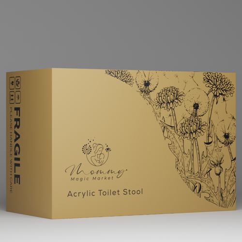 Packaging solution that is both simple and functional, while also visually appealing Design by babibola