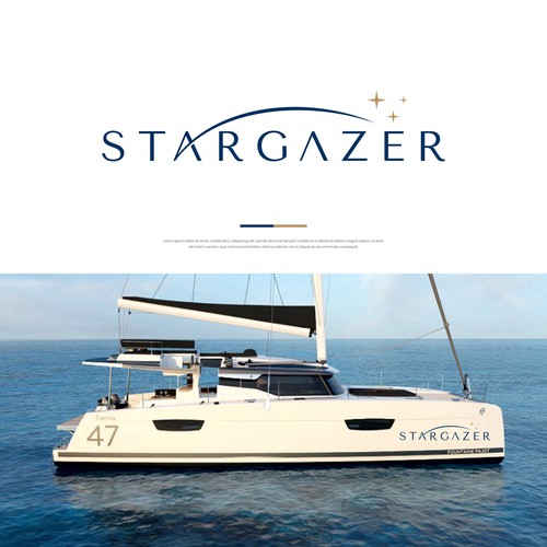 Stargazer Yacht Logo/Hull Design Contest Design by S.P.W