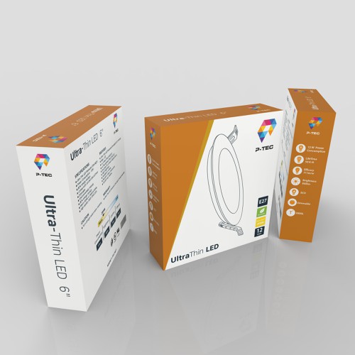 Package design for an Ultra-Thin LED Downlight Design by AlphaModeling
