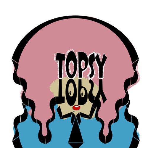 T-shirt for Topsy Ontwerp door LadyLoveDesign