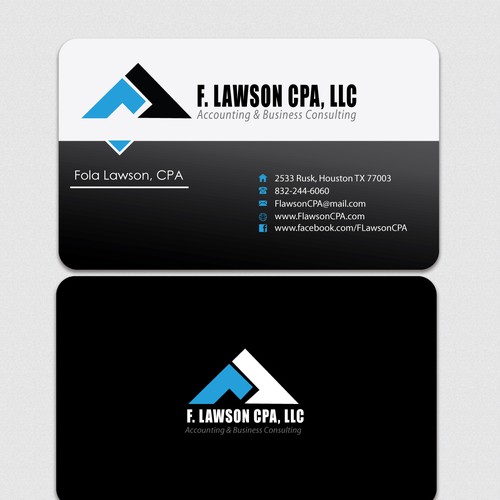 Create the next stationery for F. Lawson CPA, LLC Design by Budiarto ™