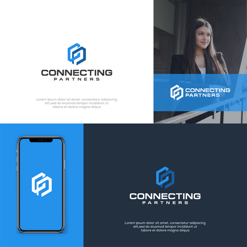 Design vincitore del contest "Bedrijfslogo voor een bedrijfs met connectiviteit oplossingen"