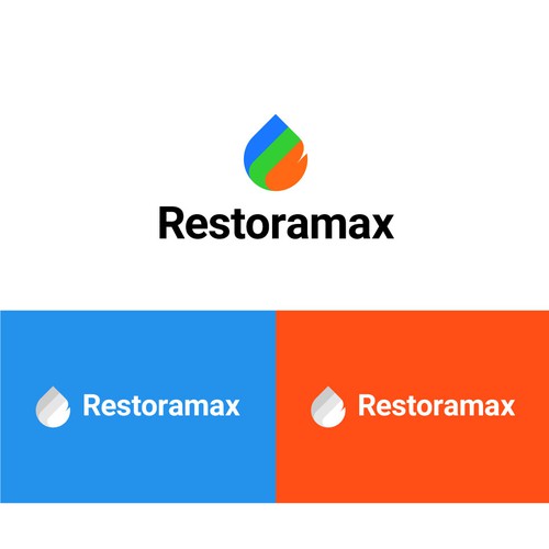 Restoration Company Branding. Design by Monsoon12