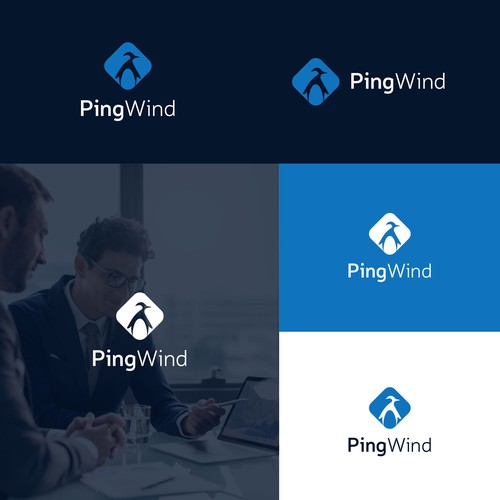 PingWind Inc. Logo Contect Design by vian nin