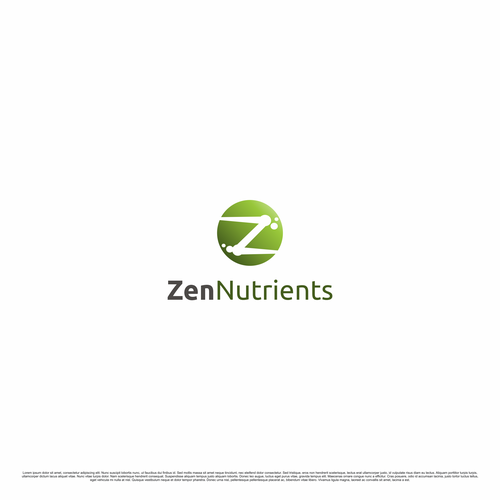 When science and nature collide.....need a modern zen nutrients supplement brand logo. Design by swidd