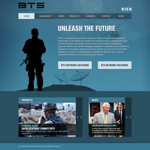Bts Needs A New Website Design Web Page Design Contest 99designs