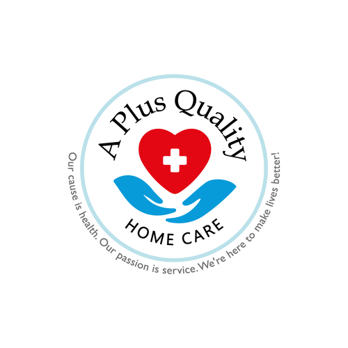Design a caring logo for A Plus Quality Home Care デザイン by Jav Uribe