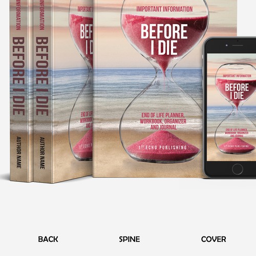 Engaging cover for end of life information journal directed towards 40+ year olds Design by ✨vijays~amazing✨