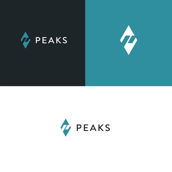 Peak logo design