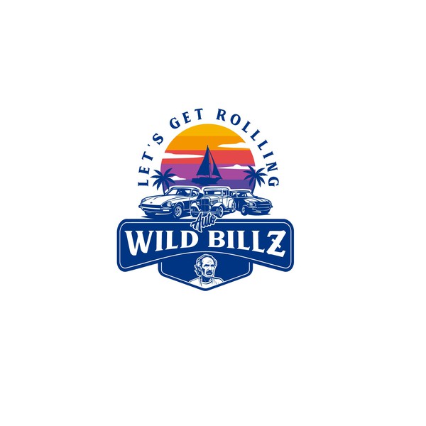 vintage logo for Wild BillZ auto