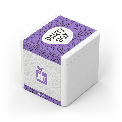 Design a creative sleeve for styrofoam box!!