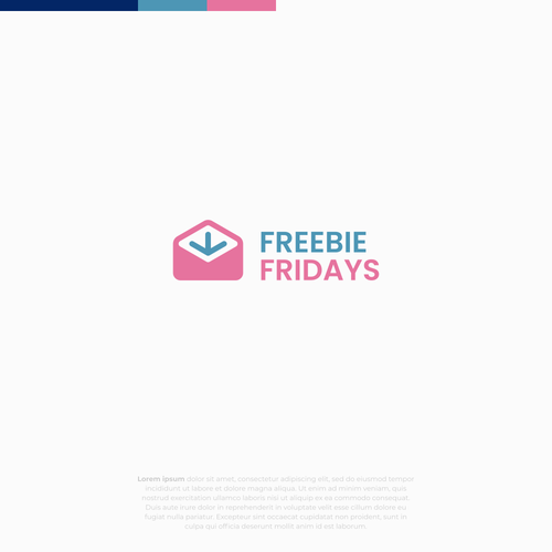 Freebie Fridays - Fun Modern Logo that grabs attention! :) Design by REIFIDE