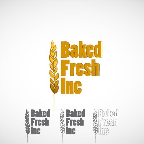 logo for Baked Fresh, Inc. Design by jungblut