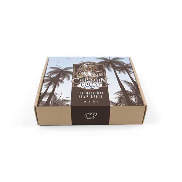 Diseño de DavidPerezB titulado "Captain Puff Cone (Box of five)"