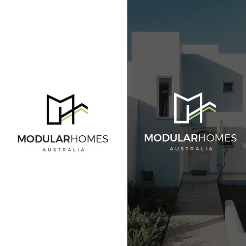 Logo for Modular Homes Company Design by alediba