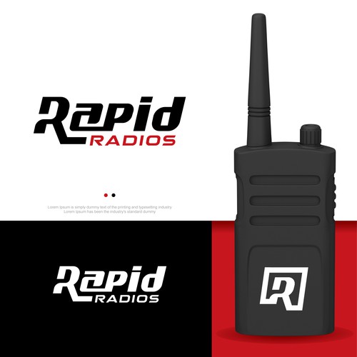 Masculine and Hip design for Walkie Talkie Brand Design by fourtunedesign