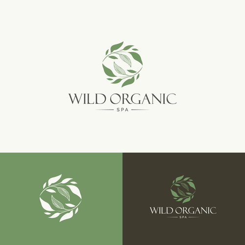 wild organic spa needs a classy modern logo. I attached my visions and colours as a guide line. :) Design by Nish_