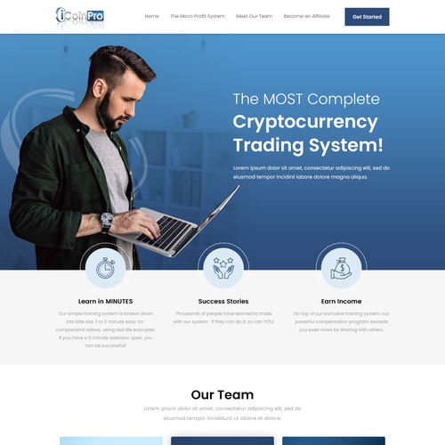 ***GUARANTEED PRIZE*** - NEW WEBSITE DESIGN FOR MLM -*****NEW***** Design by Webenix Solutions