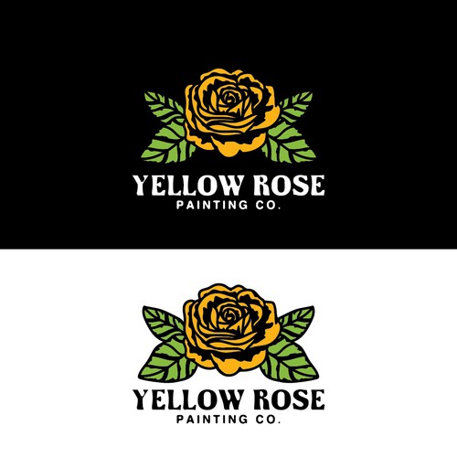 We need a yellow rose logo that conveys rugged sophistication! Réalisé par lukmansatriyar