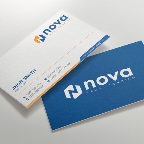 Design a Print Material (Biz Card, Letterhead, Letter) for Legal Funding Company Design by kaylee CK