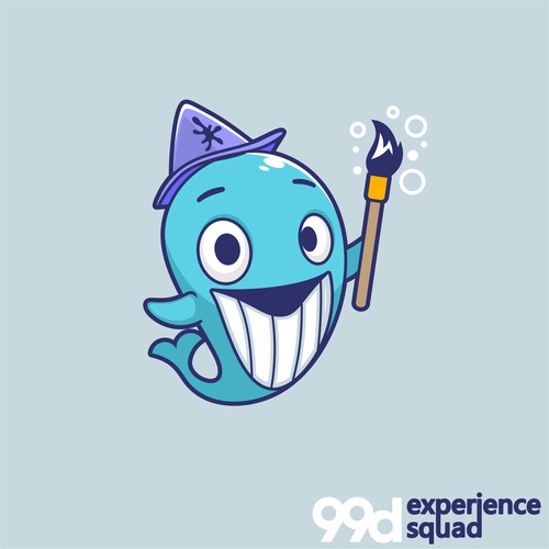 Team mascot/illustration for 99designs development team Design by jasterxinan