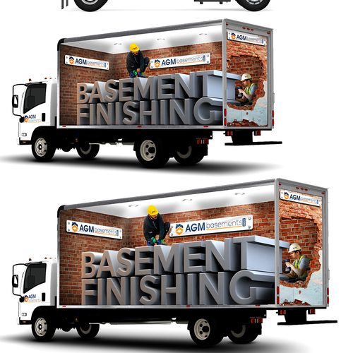 3D Trailer wrap-ontwerp door Artpaper ✪