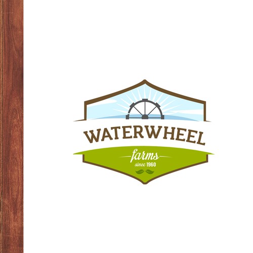 Create a logo for Waterwheel Farms - a new & sustainable way of farming ...