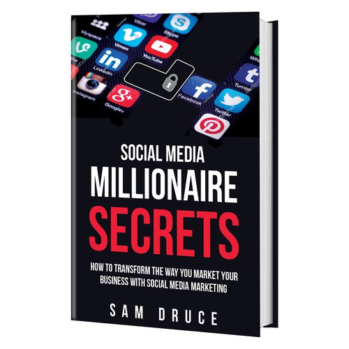 Design A Social Media Marketing Book Cover Being Sent to 500,000 in 10 days! Design by Lizaa