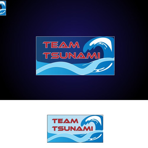 Create the next logo for Team Tsunami Design by ⭐ruezzz™