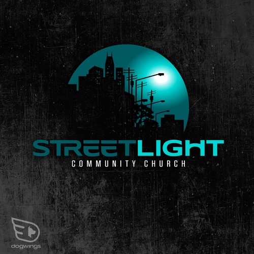 Young, Hip, Urban - Streetlight Community Church Logo Design réalisé par Dogwingsllc