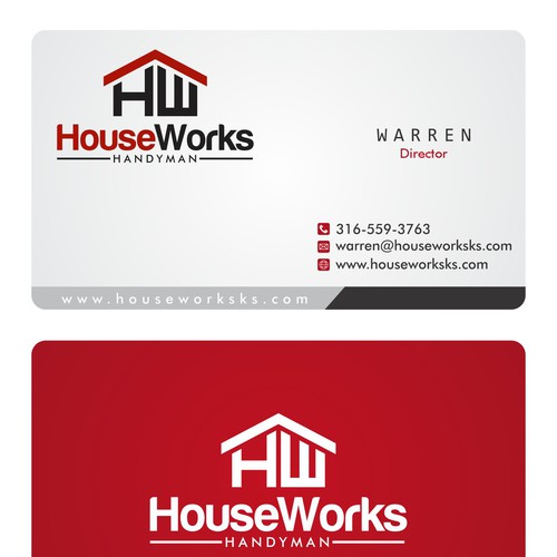 Create an awesome logo and business cards for a handyman/remodel startup Design by fesyamedia™