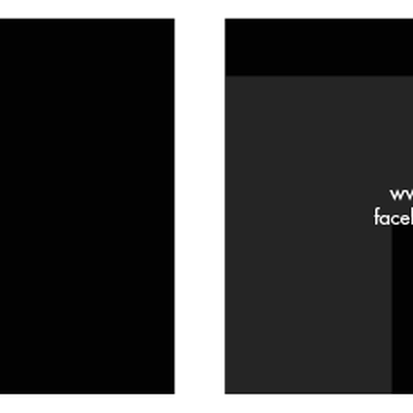 last second drop - business card