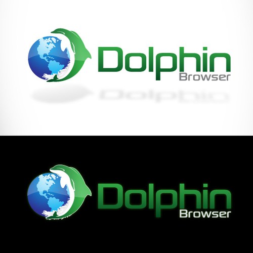 New logo for Dolphin Browser Design by song23