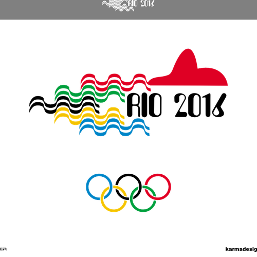 Design a Better Rio Olympics Logo (Community Contest) Diseño de karmadesigner