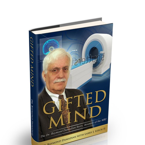 Autobiography book cover for the inventor of the MRI Design by Alex_82