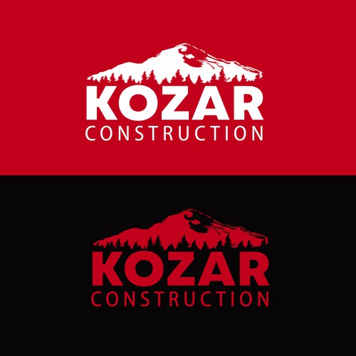 Simple Construction Company Logo with Creativity Design by Koko.Art