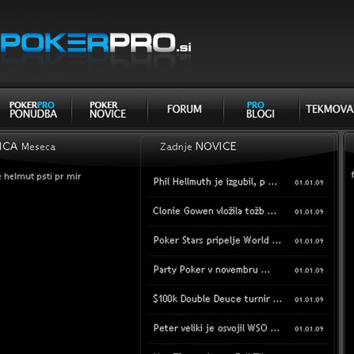 Design di Poker Pro logo design di andreastan