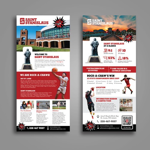 High-Impact Graphic Design Rack Card Design by idea@Dotcom