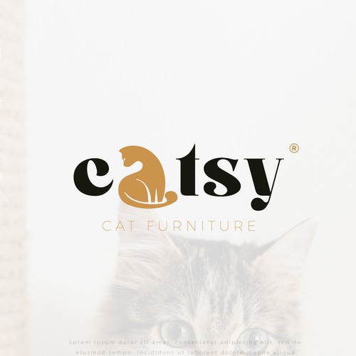 Modern Logo Needed for Cat Store Design by Lah-dee-dah